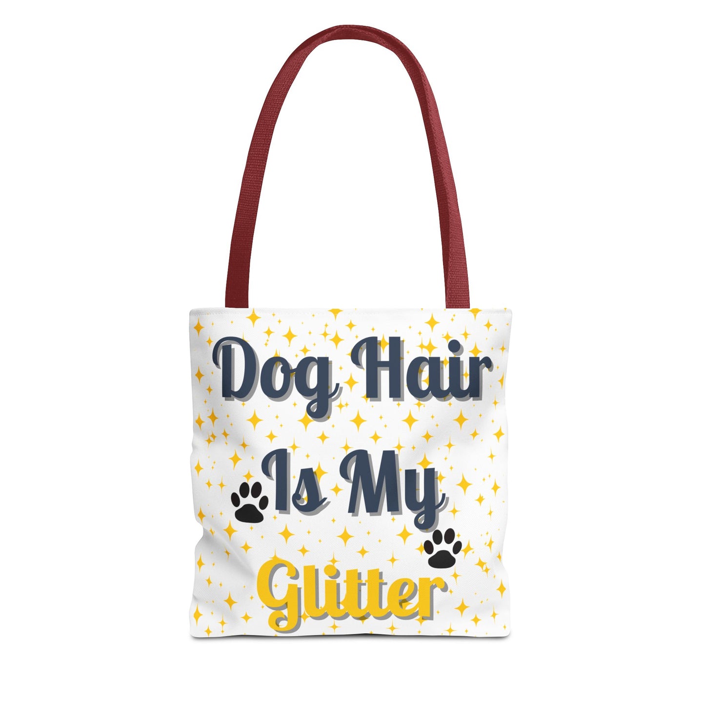 Custom Pet Tote Bag-Dog Hair Is My Glitter Tote Bag | Funny Pet Owner Gift, Dog Lover Accessory, Stylish Shopping Bag, Animal Rescue Fundraiser