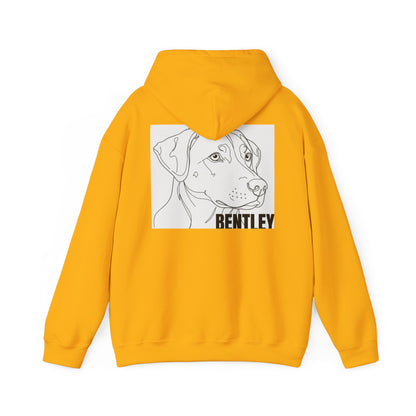 Custom Pet Portrait Hoodie, Stylish Dog Lover Sweatshirt, Gift for Pet Owners, Cozy Animal Sweatshirt, Personalized Dog Hoodie
