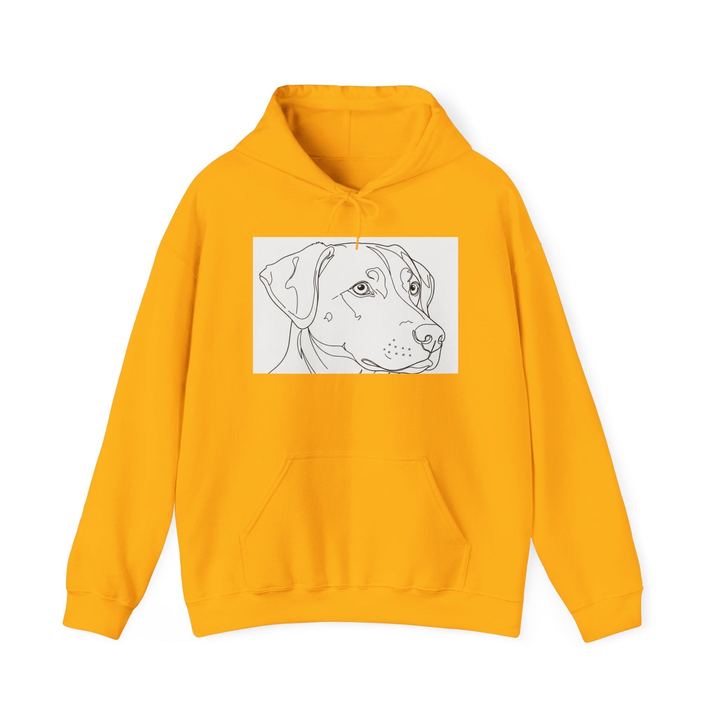 Custom Pet Portrait Hoodie, Stylish Dog Lover Sweatshirt, Gift for Pet Owners, Cozy Animal Sweatshirt, Personalized Dog Hoodie