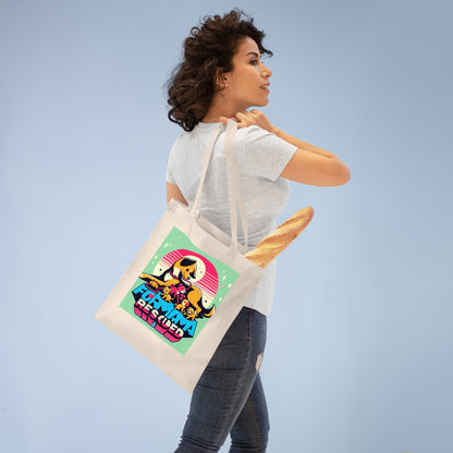 Rescue Dog Tote Bag | Eco-Friendly Dog Lover Gift, Adoption Awareness Bag, Pet Rescue Fundraiser, Cute Animal Lover Accessory