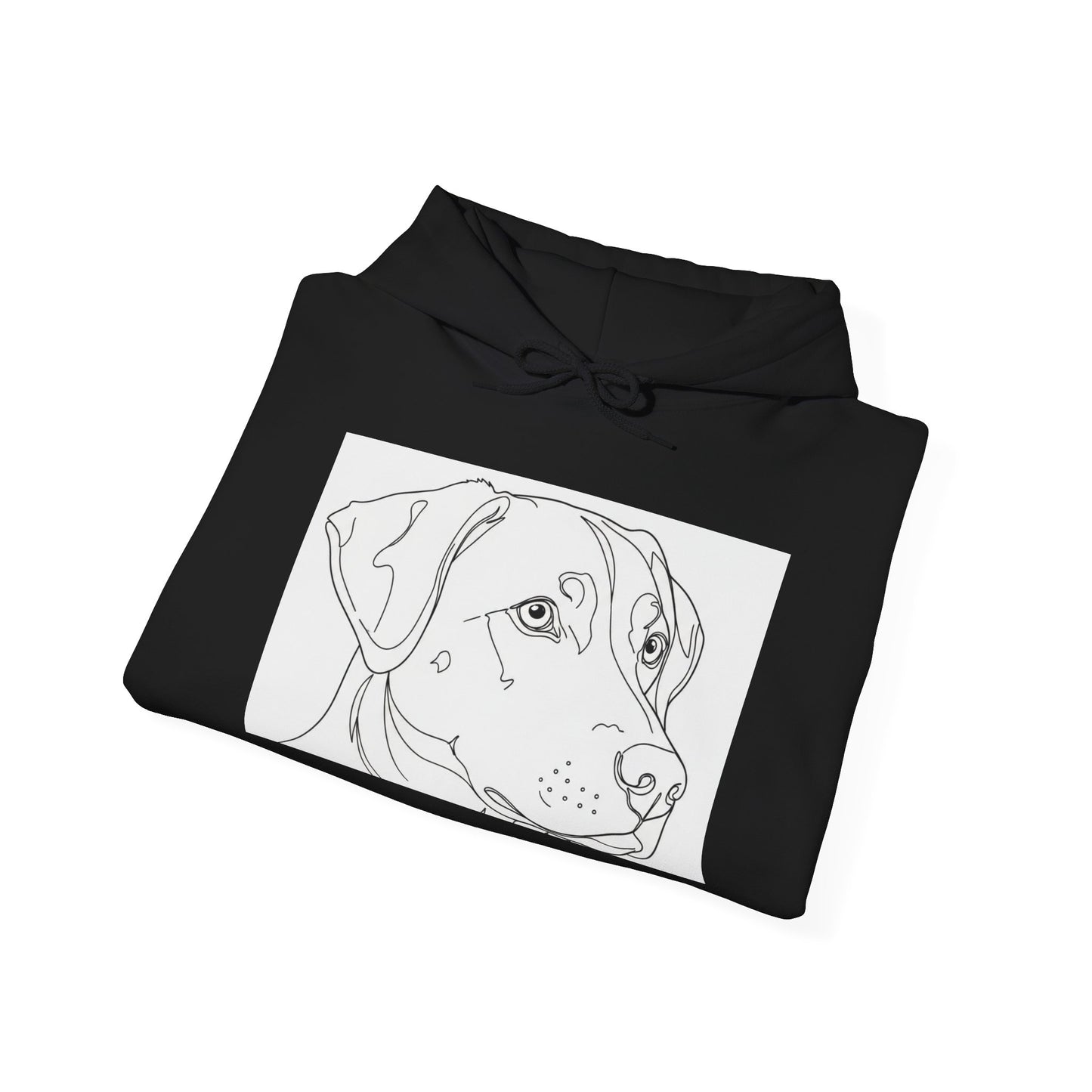 Custom Pet Portrait Hoodie, Stylish Dog Lover Sweatshirt, Gift for Pet Owners, Cozy Animal Sweatshirt, Personalized Dog Hoodie