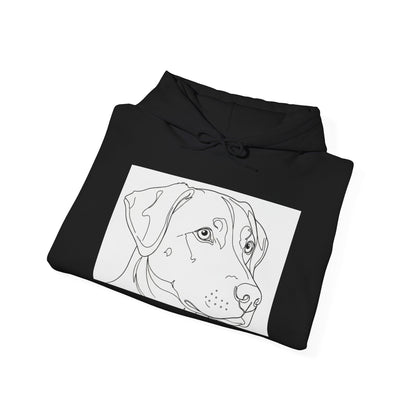 Custom Pet Portrait Hoodie, Stylish Dog Lover Sweatshirt, Gift for Pet Owners, Cozy Animal Sweatshirt, Personalized Dog Hoodie