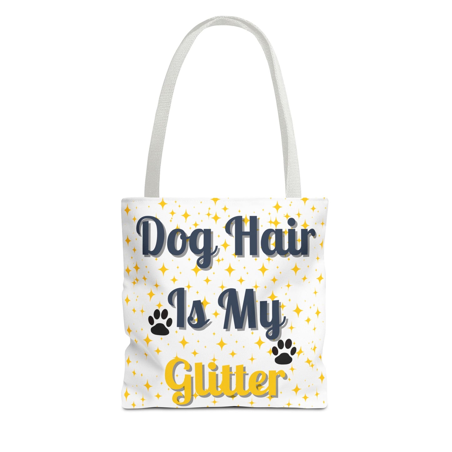 Custom Pet Tote Bag-Dog Hair Is My Glitter Tote Bag | Funny Pet Owner Gift, Dog Lover Accessory, Stylish Shopping Bag, Animal Rescue Fundraiser